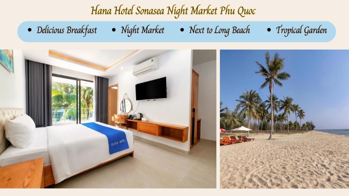 Hana Hotel Sonasea Night Market Phú Quốc Ngoại thất bức ảnh